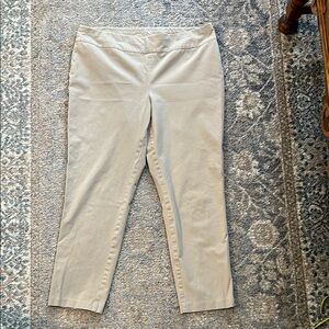 Chico's Fabulously Slimming Taupe Pants
